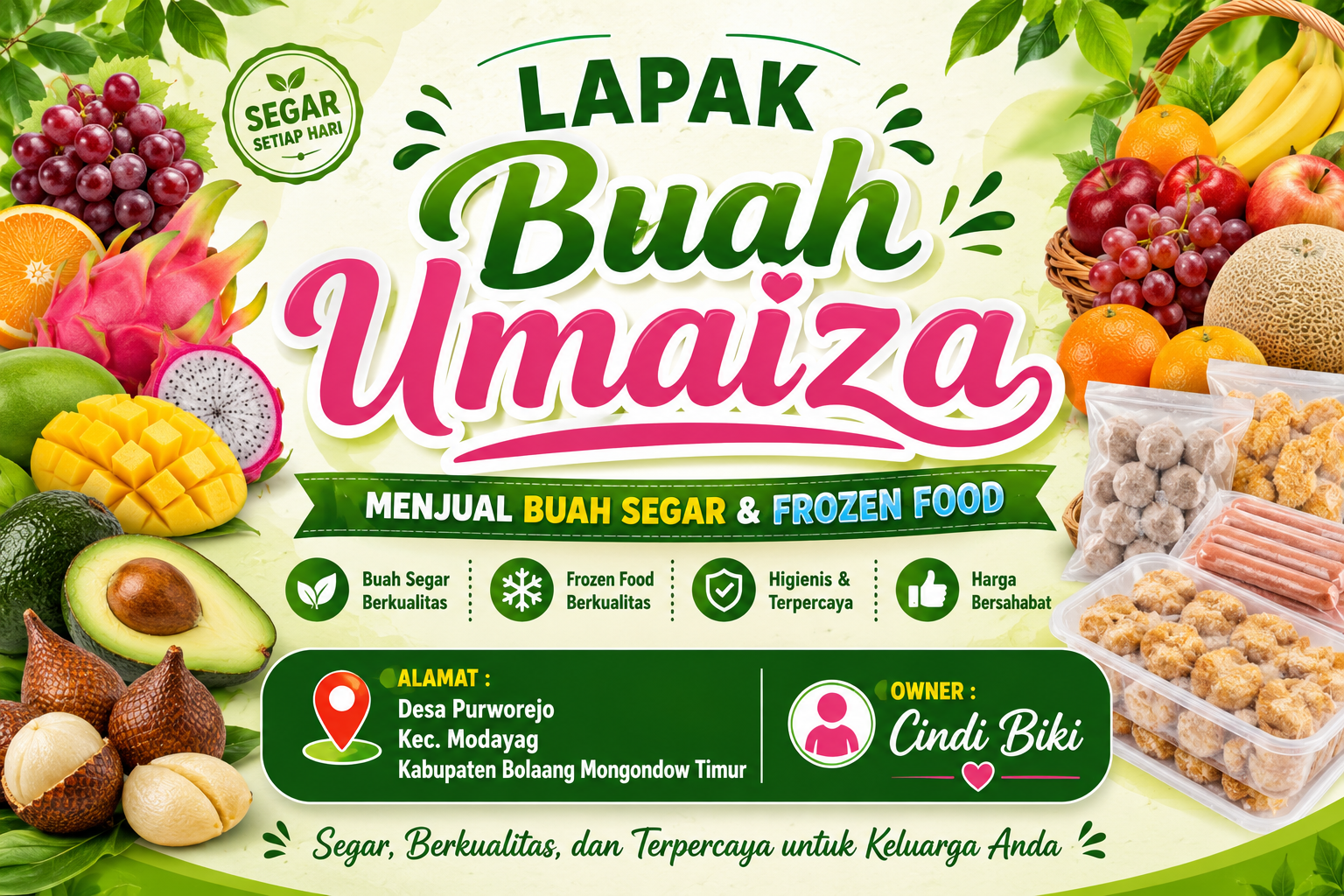 Lapak Buah Umaiza Boltim